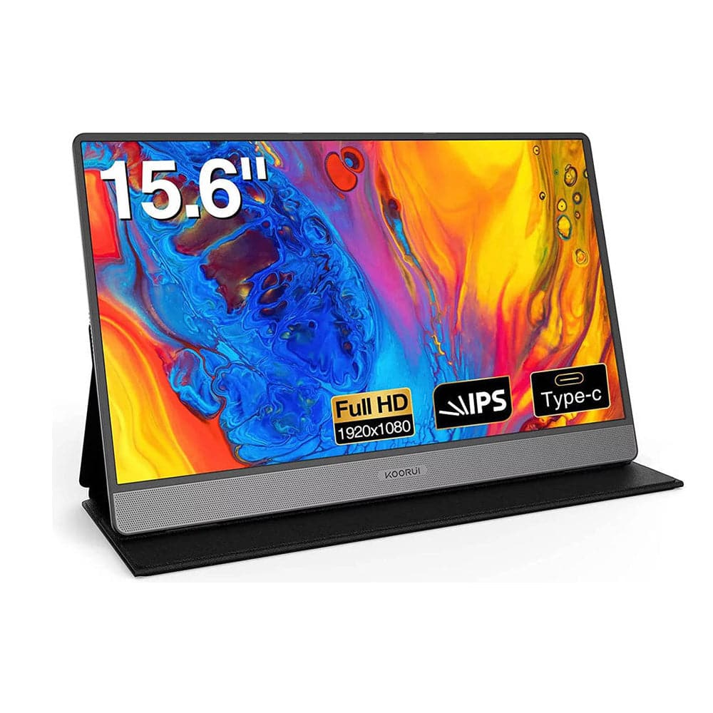 KOORUI 15.6-Inch Portable Monitor IPS FHD 1920 x 1080 60Hz 6ms | 15B1 - Image 1