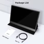 KOORUI 15.6-Inch Portable Monitor IPS FHD 1920 x 1080 60Hz 6ms | 15B1 - Image 5