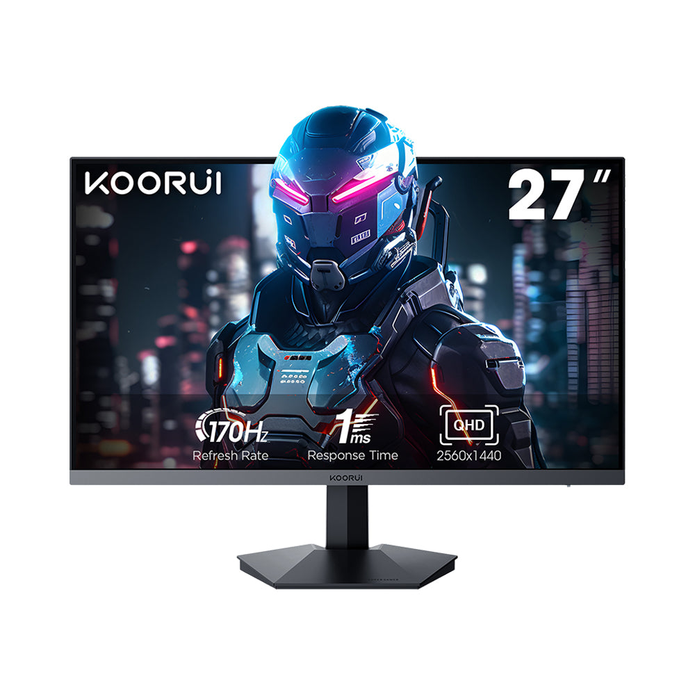 KOORUI 27-Inch Gaming Monitor IPS QHD 2560 x 1440 170Hz 1ms | GN07 - Image 1
