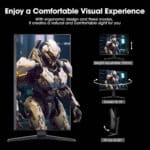 KOORUI 27-Inch Gaming Monitor IPS QHD 2560 x 1440 240Hz 1ms | 27E3QK - Image 3