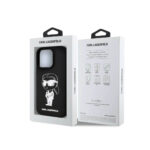 Karl Lagerfeld TPU Silicone Hard Case with ikonik Graffiti Logo for iPhone 16 Pro Max - Image 4