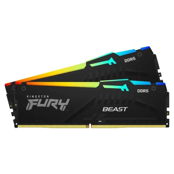 Kingston Fury Beast 64GB (2x32GB) 6000mhz RGB DDR5 RAM | KF560C40BBAK2-64