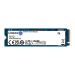 Kingston NV2 1TB M.2 2280 NVMe Internal SSD, Up to 3500MB/s Read / 2100MB/s Write Speed, Gen 4×4 NVMe PCIe Performance, -SNV2S/1000G