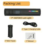 LED Video Light W200 RGB | Handheld Light Photography & Vlog Light - Image 9