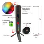 LED Video Light W200 RGB | Handheld Light Photography & Vlog Light - Image 5