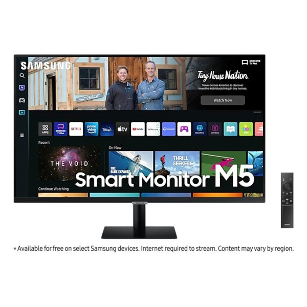 Samsung  32 Inch M5 Flat Monitor Full HD With Smart TV Experience