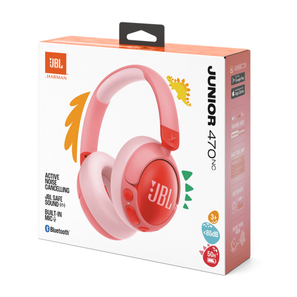 JBL JUNIOR 470NC Wireless Over-Ear Noise Cancelling Kids Headphones - Image 7
