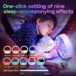 LED Smart Alarm Clock Speaker | Colorful LED Wake Up Light Voice APP Control - Image 5