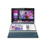 Lenovo Yoga Book 9i 13IMU9 Dual 13.3” 2.8K OLED Touch 2-in-1 Laptop, Intel Core Ultra 7 155U, 16GB RAM, 1TB SSD, Windows 11, Stylus Pen, Tidal Teal – 83FF0000US
