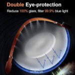 Leuksolum Leather Book Light Rechargeable 3 Colors - Image 3