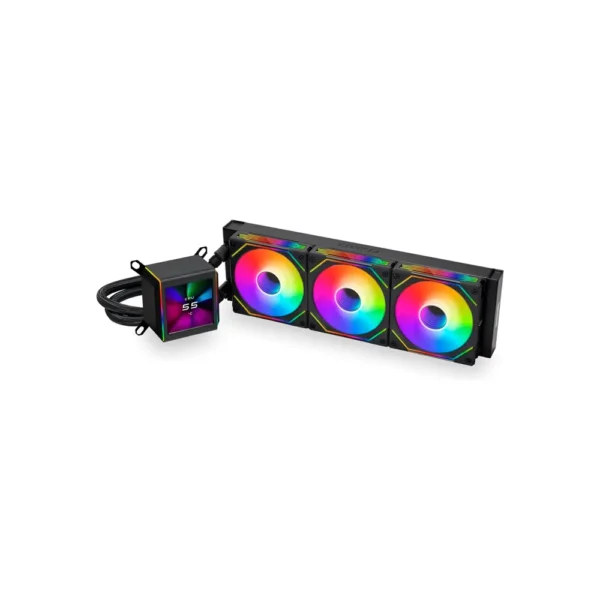Lian Li Galahad II LCD 360 AIO CPU Liquid Cooler, Black – GA2ALCD36INB