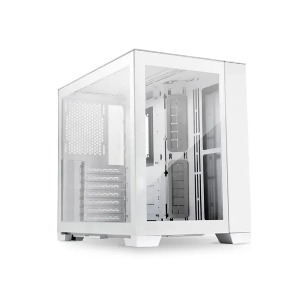 Lian Li O11 Dynamic Mini Tower Computer Case, Snow White
