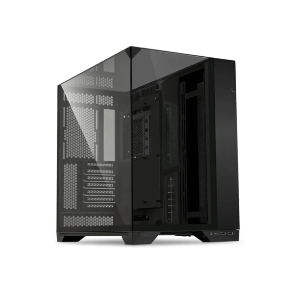 Lian Li O11 Vision ATX Mid Tower Gaming Case, Black | O11VX