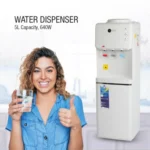 AFRA Top Loading Water Dispenser with Bottom Refrigerator, 3-Tap, 550W Heating, 100W Cooling, White, Rust-Proof Tank, Model AF-9830WDWH | 2-Year Warranty - Image 3