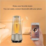 Living Candle Lamp Bluetooth Speaker Decorative Flame Style LED Light - Image 10