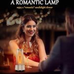 Living Candle Lamp Bluetooth Speaker Decorative Flame Style LED Light - Image 9