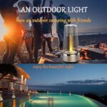 Living Candle Lamp Bluetooth Speaker Decorative Flame Style LED Light - Image 7