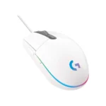 Logitech G203 Lightsync RGB Lighting 8000 DPI Optical Wired Gaming Mouse, White