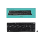 Logitech K270 Wireless Keyboard for Windows, 2.4 GHz Wireless, Black - Image 6