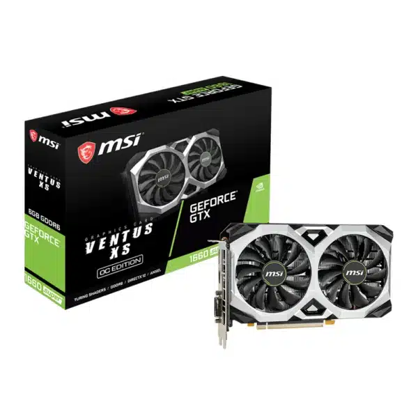 MSI Gaming GeForce GTX 1660 Super Ventus XS OCV1 6GB Graphics Card