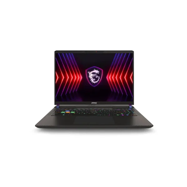 MSI Vector 16 HX A14V Gaming Laptop 16″ QHD, Intel Core i9-14900HX, 32GB RAM, 1TB SSD, RTX 4070 8GB, English-Arabic Keyboard, Windows 11 – 9S7-15M242-420
