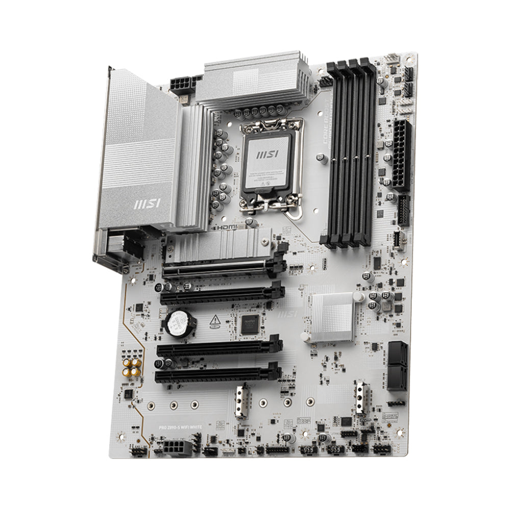 MSI Pro Z890-S WiFi DDR5 LGA 1851 ATX Motherboard – White | 911-7E54-001 - Image 2