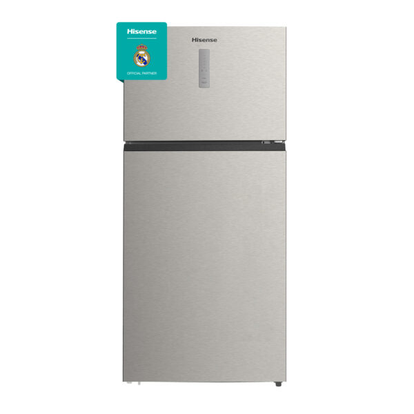 Hisense RT3N635NAD4 – Two Door Top-mount 635L Freezer Fridge, Precise Electronic Control, Big Capacity, Total No Frost, 83×74.6×187 cm (LxWxH), Silver, 1 Year Full & 10 Years Compressor Warranty