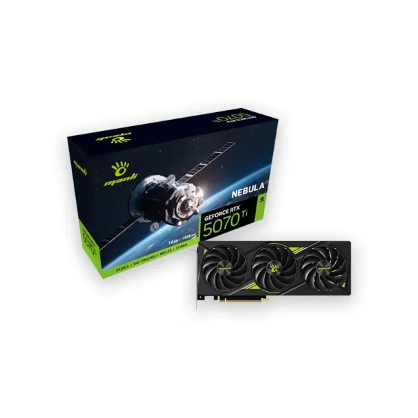 Manli Nebula GeForce RTX 5070 Ti 16GB GDDR7 Triple Cooler Graphics Card