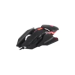 Meetion GM80 Transformers Mechanical Gaming Mouse, Black - Image 3