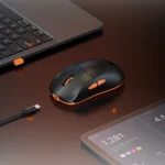 Meetion PAW3395 Wireless Gaming Mouse – Black - Image 4