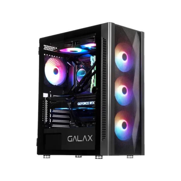 New Monster Gaming PC Intel Core I5-12400F, RTX 4060 , H610M-K D5, 16GB RAM, 1TB SSD, 700W PSU, AG400 BK ARGB Single Tower 120mm Cooler