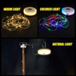Multi-function Camping Lamp XTE LED+ SMD Warm Light + RGB Light String KXK-828 10meters - Image 5