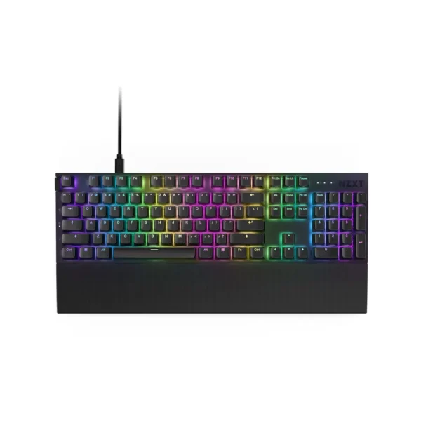 NZXT Function 2 Full size Optical Gaming Keyboard, Black- KB-001NB-US