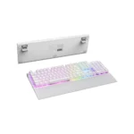 NZXT Function 2 Full size Optical Gaming Keyboard, White- KB-001NW-US - Image 4
