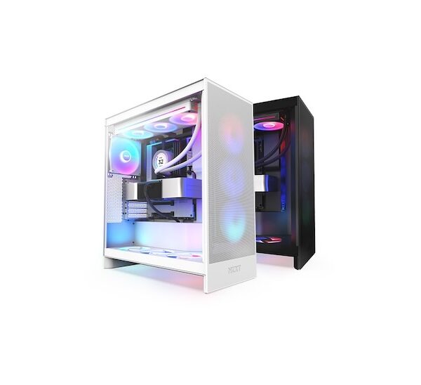 NZXT H7 Flow V2 RGB Tempered Glass