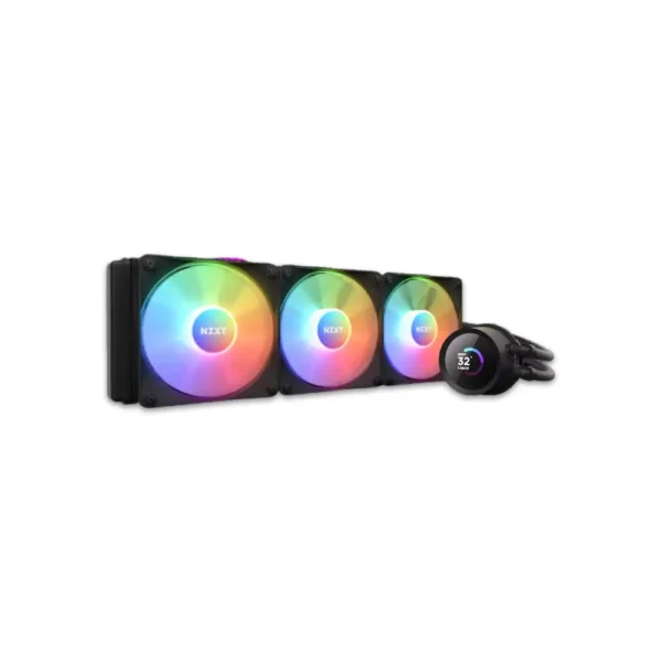 NZXT Kraken 360 RGB – 360mm AIO CPU Liquid Cooler, Black | RL-KR360-B1