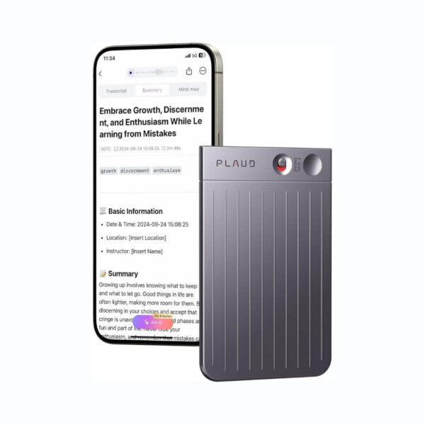 PLAUD Note AI Voice Recorder | AI-Powered Transcription & Recording