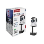 Promate 4K Ultra HD Wireless LCD Projector with Built-In Speaker & Monopod Stand- Beamer-A250
