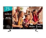 Hisense 75 Inch 4K Ultra HD Quantum Dot Color Smart LED TV Dolby Vision Atoms Model – 75A7HQ – 1 Year Full Warranty.