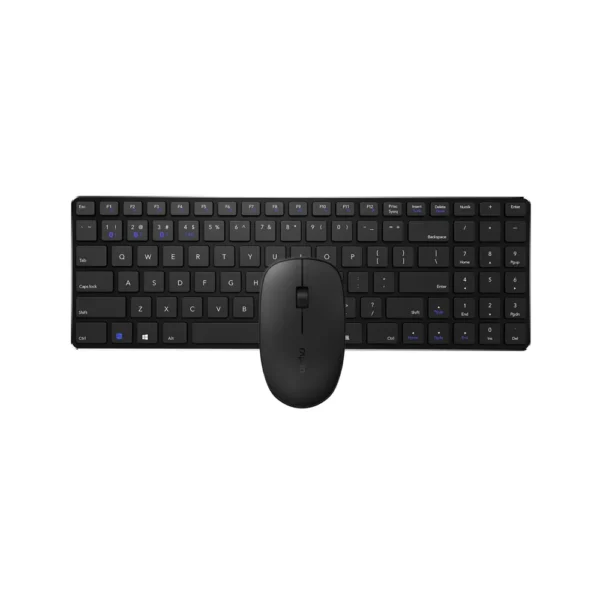 Rapoo 9300M Keyboard+Mouse Combo, Black- 9300M