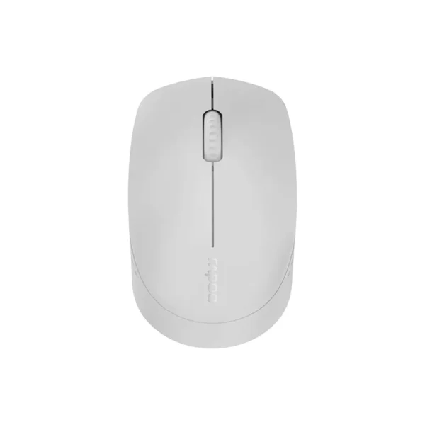 Rapoo M100 Multi-mode Wireless Silent Optical Mouse, Light Grey