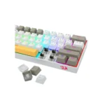 Redragon Draconic Pro 60% Wired/2.4G/BT Mechanical Gaming Keyboard-  K530-YL&WT&GY-RGB-PRO - Image 6