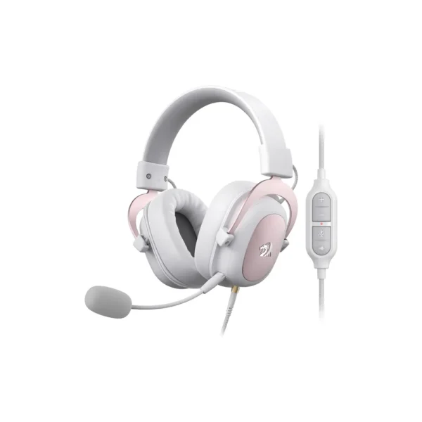 Redragon H510 ZEUS White Gaming Headset- H510W-RGB