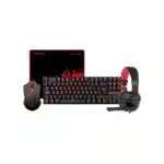 Redragon K552-BB Mechanical Gaming 4 In 1 Combo- Keyboard, Mouse, Headset, Mousepad- K552-BB-2