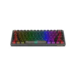 Redragon K617CTB RGB 60% Wired RGB Gaming Keyboard, Black-  K617CTB-RGB - Image 2