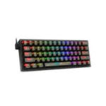 Redragon K617CTB RGB 60% Wired RGB Gaming Keyboard, Black-  K617CTB-RGB - Image 6