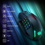 Redragon M908 Impact RGB with Side Buttons Optical Wired Gaming Mouse – M908 - Image 3