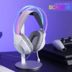 Redragon SCREAM H231 Wired Gaming Headset, White- H231W-RGB - Image 2