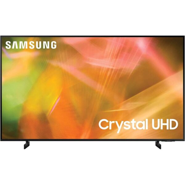 Samsung 55 Inch Crystal UHD, 4K Flat Smart TV, (Series AU8000), Crystal Processor 4K, Color Black Model – UA55AU8000UXZN – 1 Year Warranty.