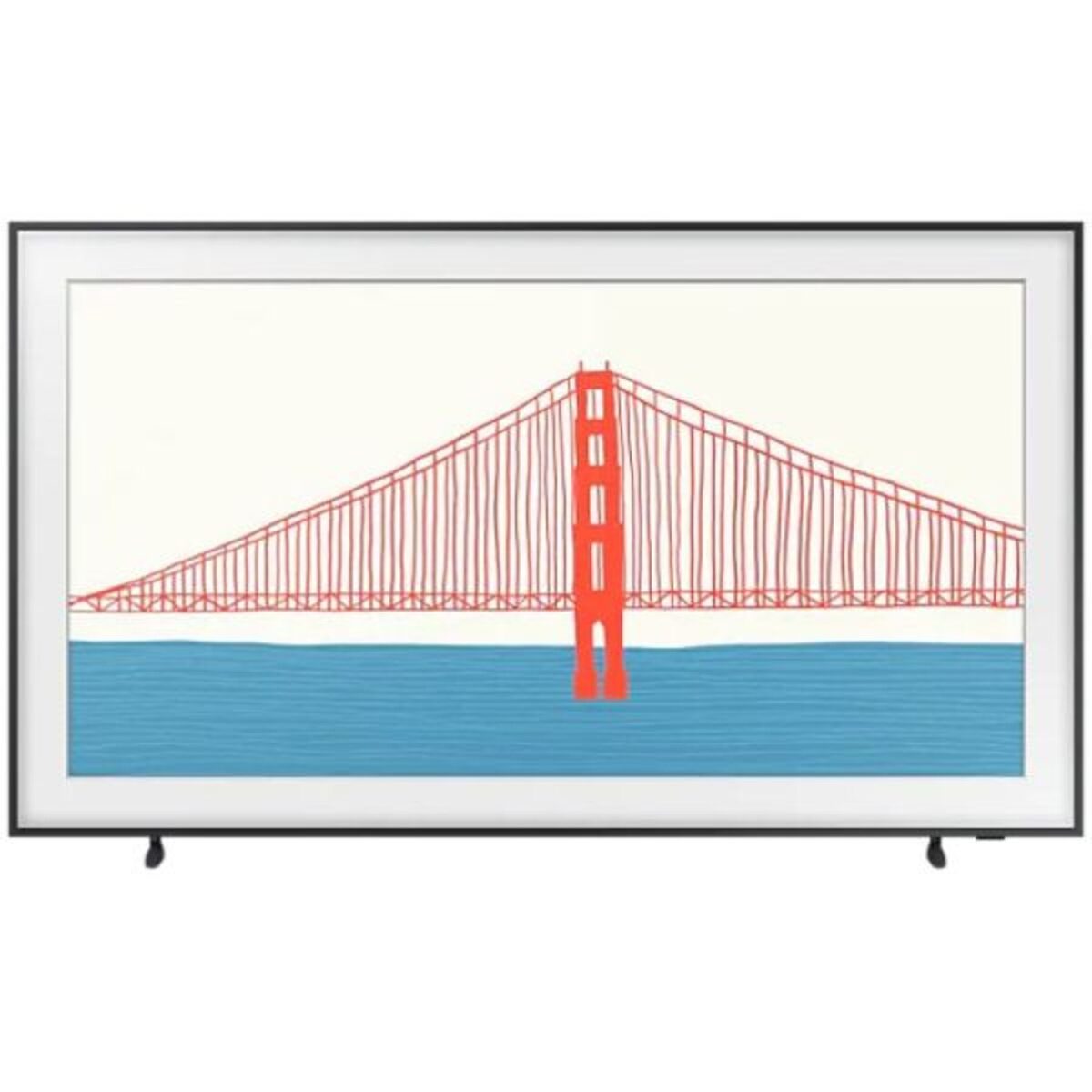 Samsung 85 Inch The Frame Art Mode, QLED Smart TV, 4K HDR, Color Black Model – QA85LS03AAUXZN – 1 Year Full Warranty. - Image 1